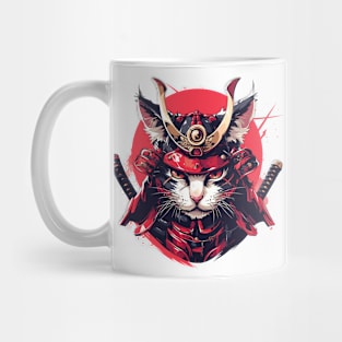 samurai cat Mug
